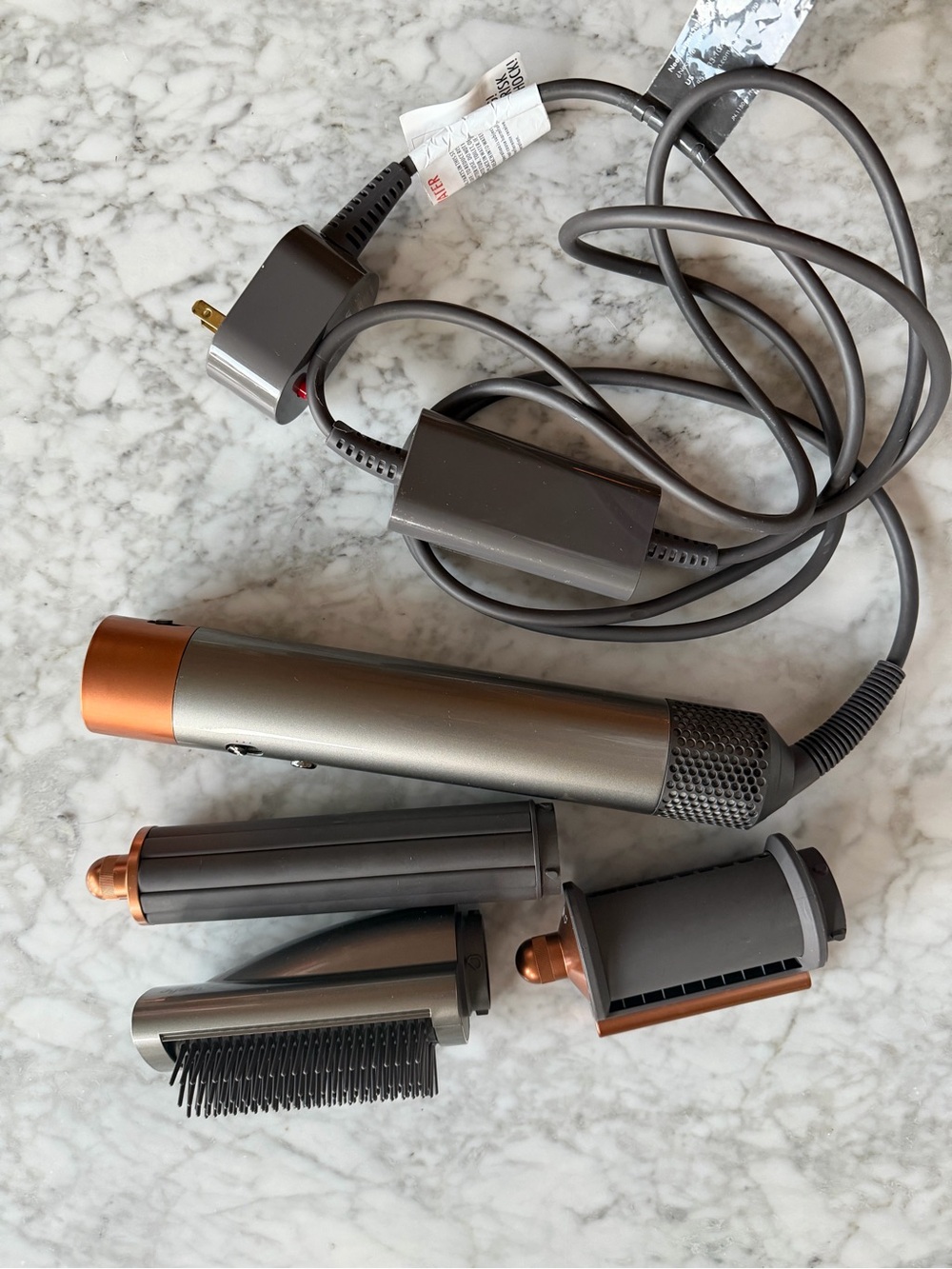 Dyson Multi-Attachment Hair Styler in Gray and Copper